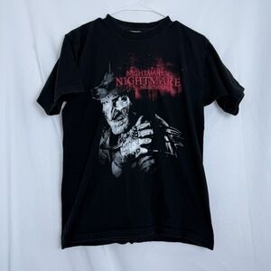 Vintage Nightmare On Elm Street Freddy‎ Krueger t-shirt Horror Small B&C Tag